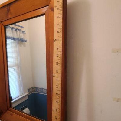 Lot 14 Bath: Cabinet & Mirror