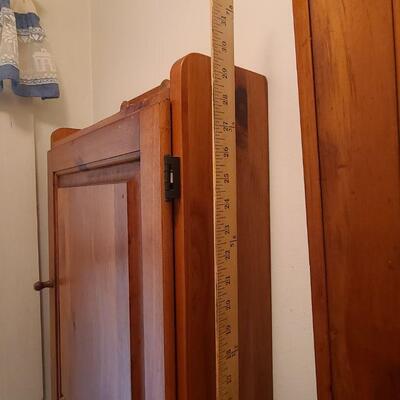 Lot 14 Bath: Cabinet & Mirror