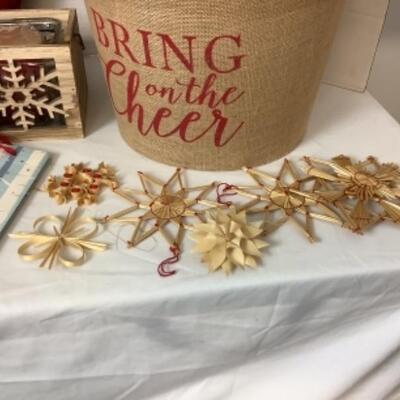 G - 803 Burlap Santa Lot