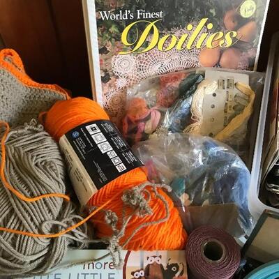 Lot 70D Crochet & Knitting books, Embroidery and more