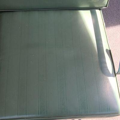 Lot 16P: Vintage Metal Patio Chairs and Table
