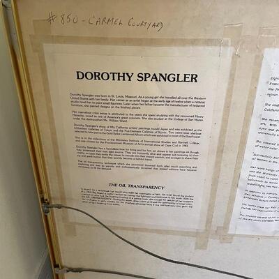 Lot 120 - Dorothy Spangler Artwork