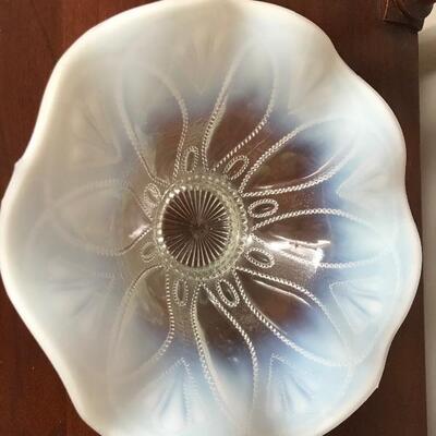 Lot 62L:  Hobnail Blue Glass and More