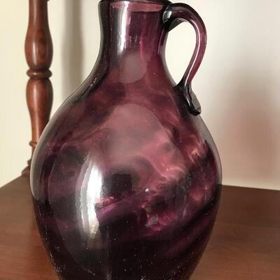 Lot 48L:  Decorative Glass Vases