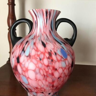 Lot 48L:  Decorative Glass Vases