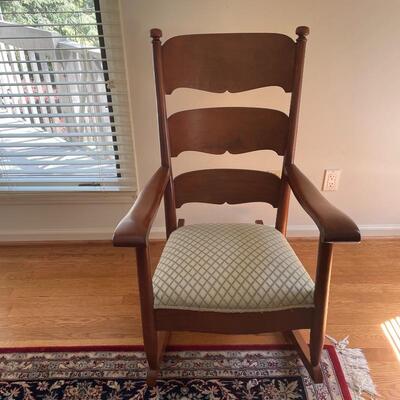 Lot 121 - Cushioned Rocker