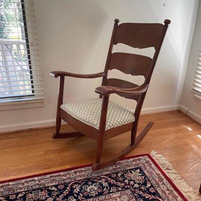 Lot 121 - Cushioned Rocker