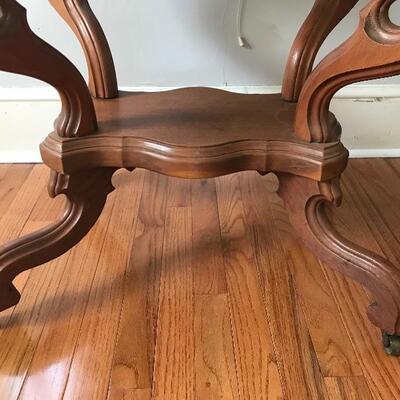 Lot 47L:  Antique Marble Top Table