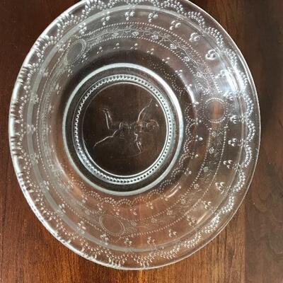 Lot 44L:  Glass Compotes, Cruets, Figurines and More