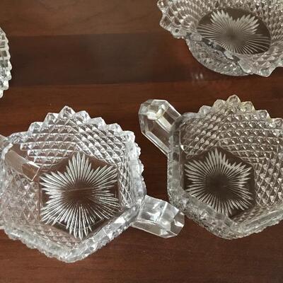 Lot 42L:  Antique Glassware