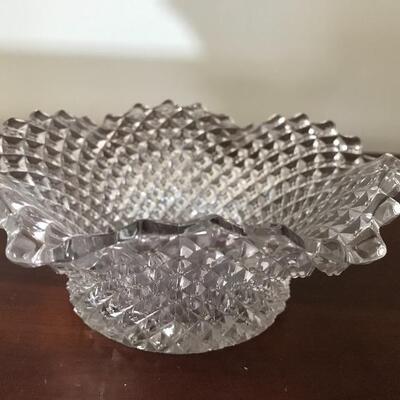 Lot 42L:  Antique Glassware