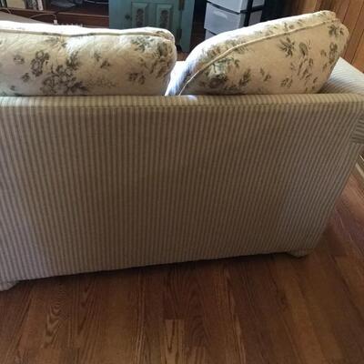 Lot 74D Recliner & Sleeper Loveseat