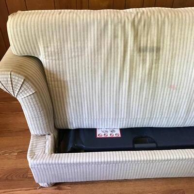 Lot 74D Recliner & Sleeper Loveseat