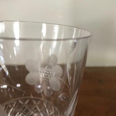 Lot 42L:  Antique Matching Pitcher and Glasses