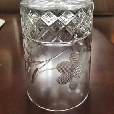 Lot 42L:  Antique Matching Pitcher and Glasses