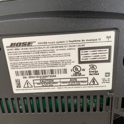 Lot 123 - Bose IE2,  Wave Music System III & Wave Multi Cd Changer