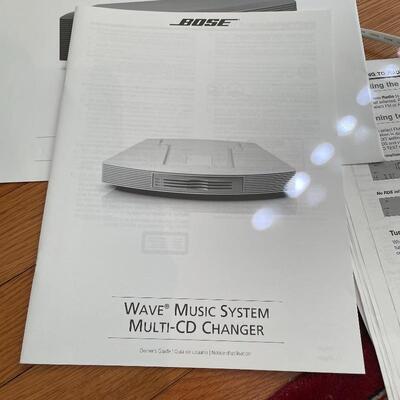 Lot 123 - Bose IE2,  Wave Music System III & Wave Multi Cd Changer