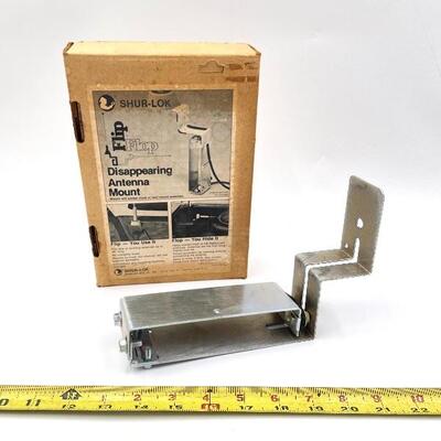 VINTAGE SHUR-LOCK â€œFLIP FLOPâ€ DISAPPEARING ANTENNA MOUNT FOR CARS
