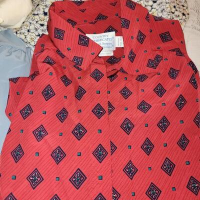 Lot 215: Ladies Long Sleeve Blouses Lot