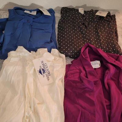 Lot 217: Ladies Long Sleeve Blouses Lot