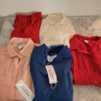 Lot 216: Ladies Long Sleeve Blouses Lot