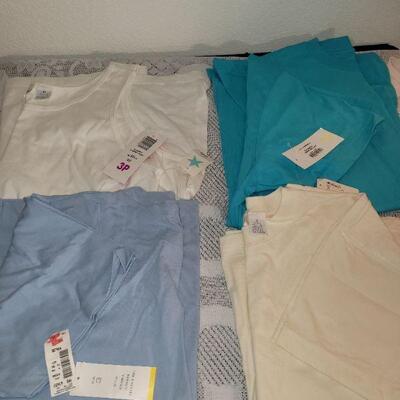 Lot 221:  New (3) Short Sleeve Shirts and (1) Tank Top 