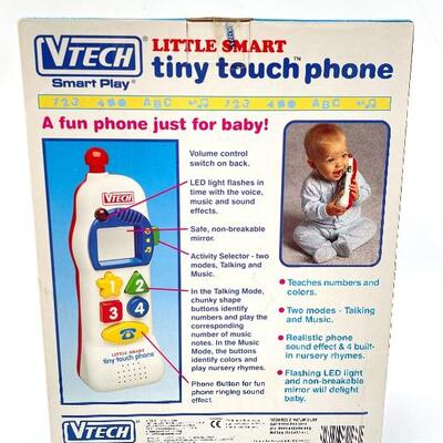 VINTAGE VTECH LITTLE SMART TINY TOUCH PHONE TOY