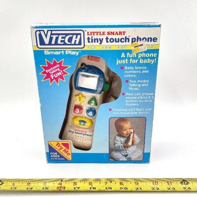 VINTAGE VTECH LITTLE SMART TINY TOUCH PHONE TOY
