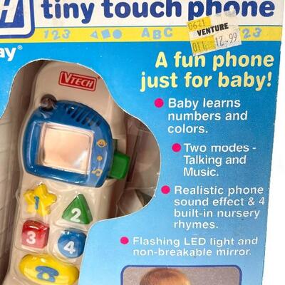 VINTAGE VTECH LITTLE SMART TINY TOUCH PHONE TOY