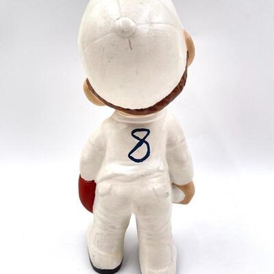 VINTAGE ATLANTIC MOLD BASEBALL BOY LARGE FIGURINE