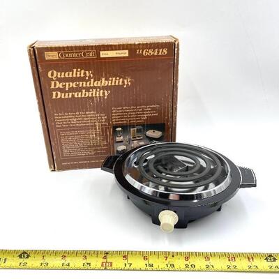 SEARS SINGLE BURNER TABLE RANGE