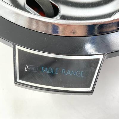 SEARS SINGLE BURNER TABLE RANGE