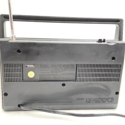 VINTAGE SONY TRM-7250W AM/FM TRANSISTOR RADIO