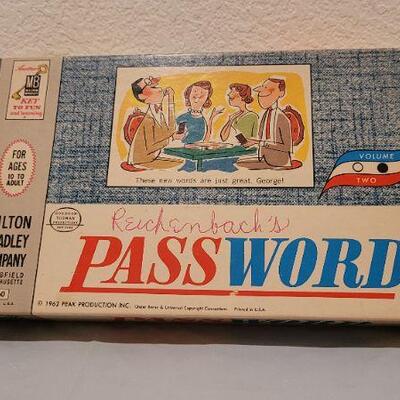 Lot 228: Vintage PASSWORD Game