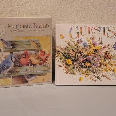 Lot 229: NEW Guest Book and New 750 pc. PUZZLE
