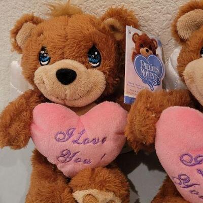 Lot 236: (2) Precious Moments I LOVE YOU Bears MOTHERS DAY GIFT