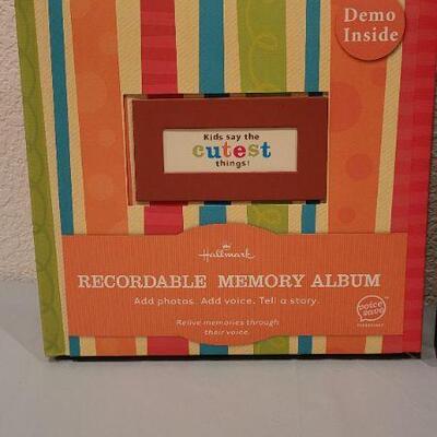 Lot 240: (2) New Hallmark RECORDABLE Memory Photo Album