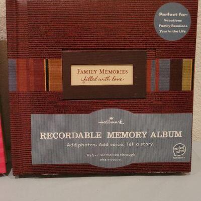 Lot 240: (2) New Hallmark RECORDABLE Memory Photo Album