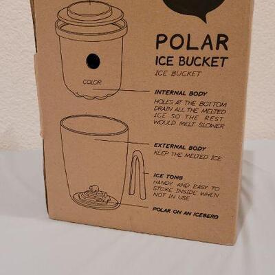 Lot 246: New in Box POLAR ICE BUCKET by QUALY