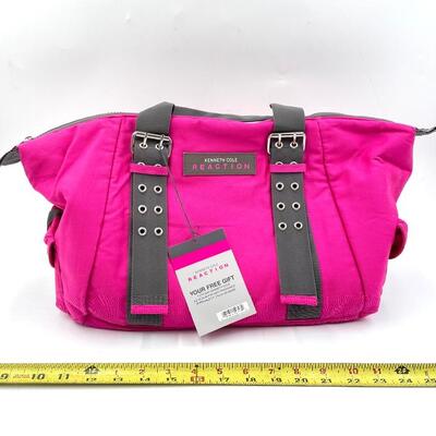 KENNETH COLE REACTION HOT PINK BAG