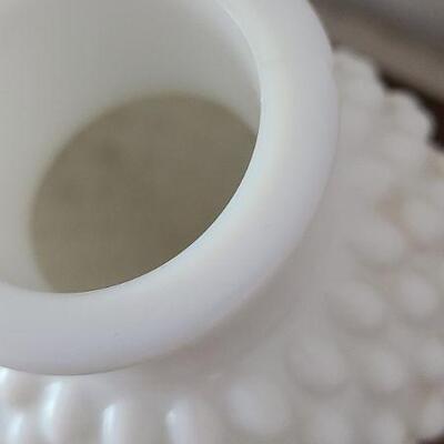 Lot 100F: Milk Glass 