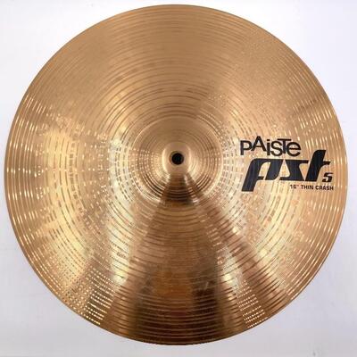 MEINL AND PAISTE CYMBALS SET OF 3