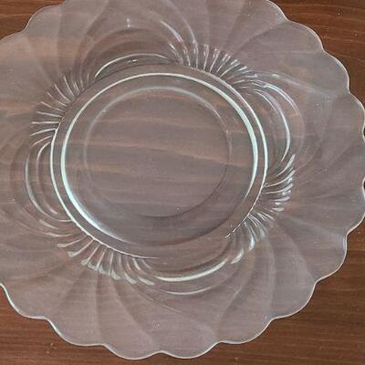 Lot 23F: Candlewick, Pedestal Cake Stand and More