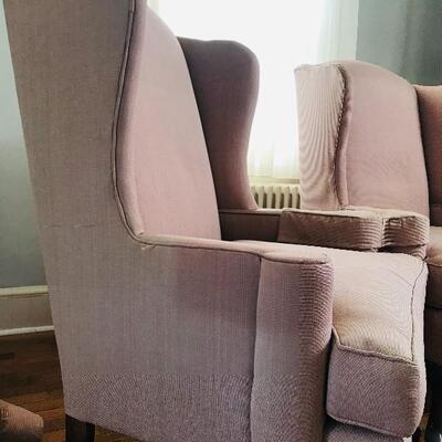 Lot 95L: Palmer House Hickory King Chairs