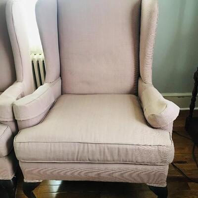 Lot 95L: Palmer House Hickory King Chairs