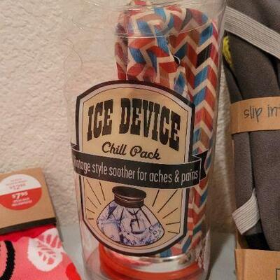Lot 254: New Ice Chill Pack, Designer Socks and FIT KIDS Shoes 