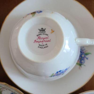 Lot 82: Vintage Tea Cups 