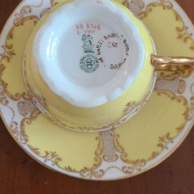 Lot 21F: Vintage Teacups and Saucers