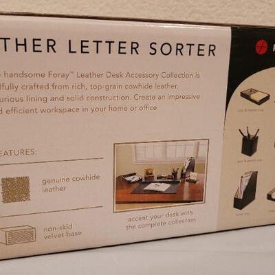Lot 261: New Office Desk Letter Organizer 