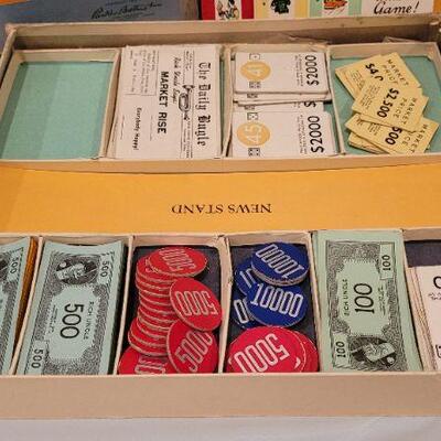 Lot 262: Vintage Rich Uncle STOCK MARKET Board Game 
